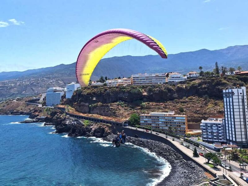 Paragliding from Puerto de la Cruz or Teide National park - Expert Pilots and Multilingual Guides