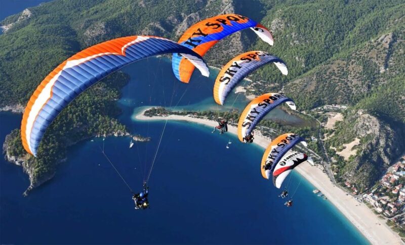 Paragliding in Fethiye - The Scenic Beauty of Oludeniz from Above