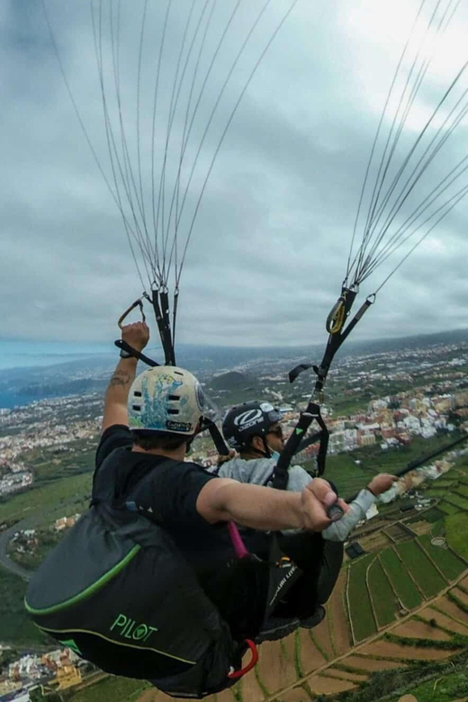 Paragliding in Puerto de la Cruz - The 30-Minute Aerial View of Tenerifes Coast and Mountains