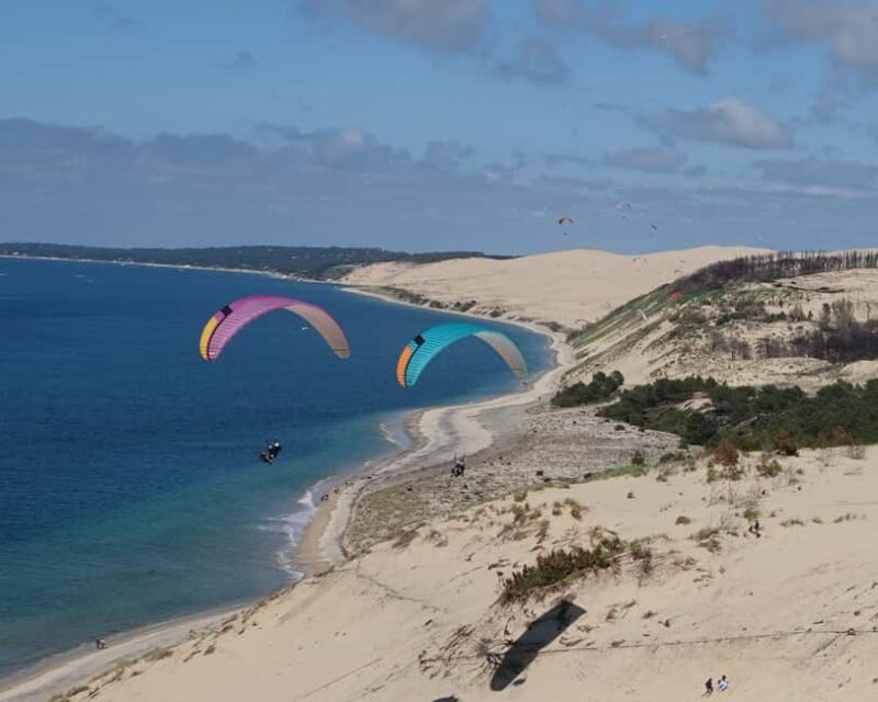 Paragliding initiation at the Dune du Pilat - How to Join the Paragliding Adventure at Dune du Pilat