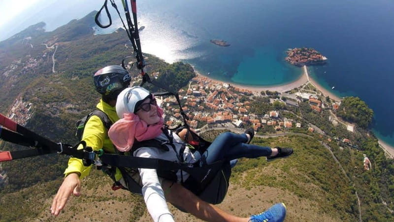 Paragliding Montenegro: Sveti Stefan Air Excursion - Logistics: Transport, Timing, and Group Size