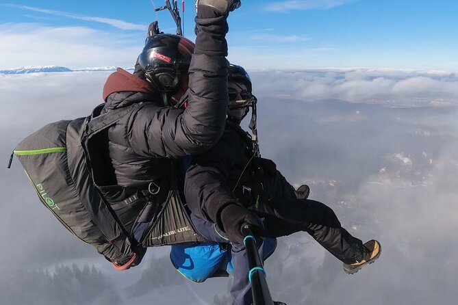Paragliding Tandem Flight from Bunloc, Brasov - The Flight Itself: From Bunloc to the Sky