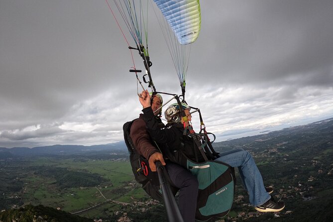 Paragliding Tandem Flight in Corfu - The Safety and Preparation Process for Paragliding