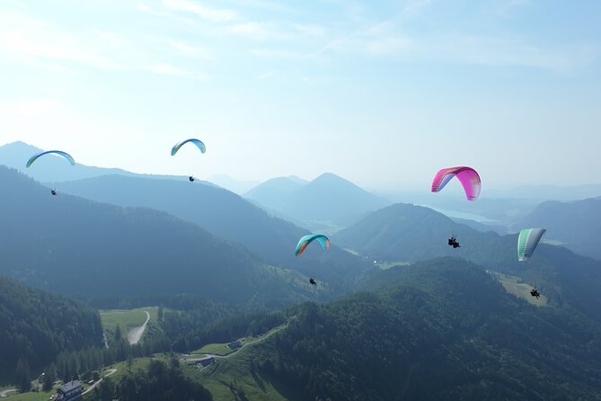 Paragliding tandem flight in St. Gilgen on Lake Wolfgang - What makes this paragliding tour stand out