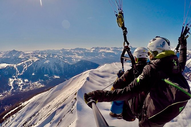 Paragliding Tandem Flight over the Alps in Chamonix - Starting Point at Téléphérique Aiguille du Midi in Chamonix