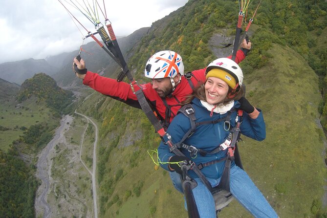 Paragliding tandem flights in Georgia - Experience the Transfer from the Outskirts of Gudauri to the Launch Site