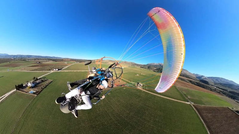 Paramotor flight in Ronda (Málaga), near Marbella - What to Expect During the Flight