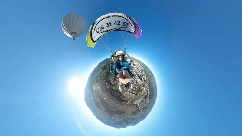 Paramotor flight in Ronda (Málaga), near Marbella - The Most Notable Landmarks from the Air