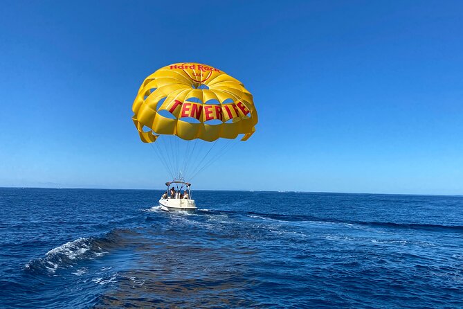 Parasailing flights on the coast of Adeje in Tenerife - Safety Measures and Group Size