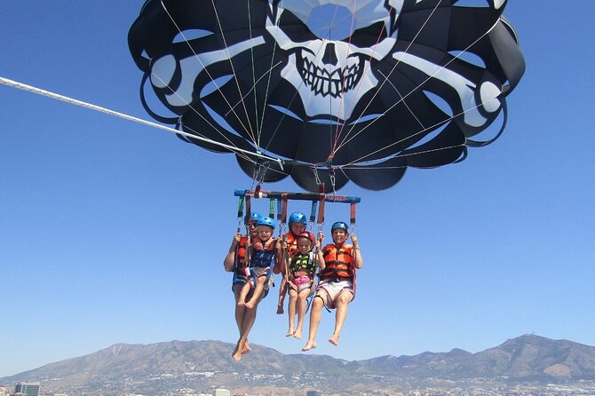 Parasailing in Fuengirola - The Highest Flights on the Costa - High-Flying Fun with Parasailing in Fuengirola at Just Under $60