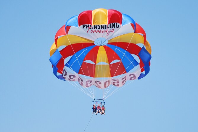 Parasailing in Torrevieja - The Views from Up High over Torrevieja