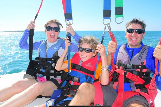 Parasailing over the Historic Key West Seaport - The Crew’s Expertise and Safety Focus