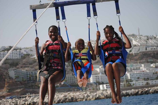 Parasailing Tours Puerto Rico - How the Parasailing Experience in Gran Canaria Starts