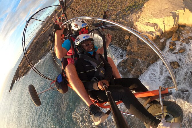Paratrike Flight in Costa de Adeje with the World Champion - Safety and Comfort on Your Flight