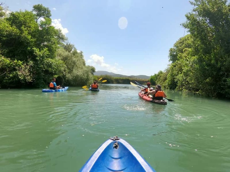 Parga: Acheron River Kayaking Adventure 5.5 km - Key Points