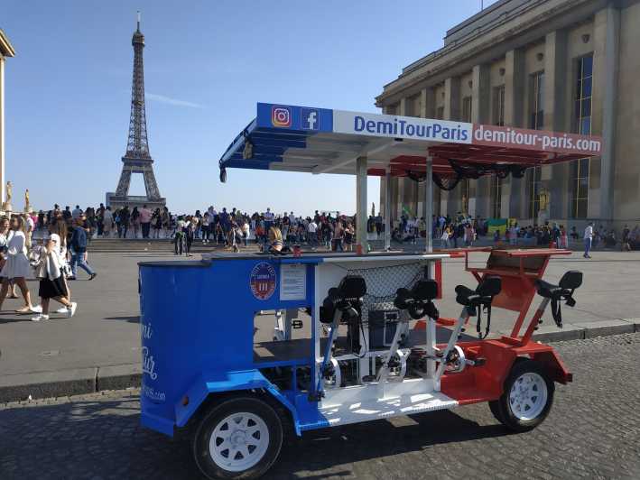Paris: 1.5-Hour Eiffel Tower Beer Bike Tour - Starting Point at 63 Av. de la Grande Armée