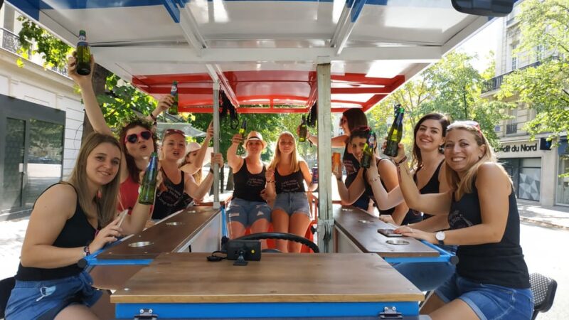 Paris: 1.5-Hour Eiffel Tower Beer Bike Tour - Food, Drink, and Additional Inclusions
