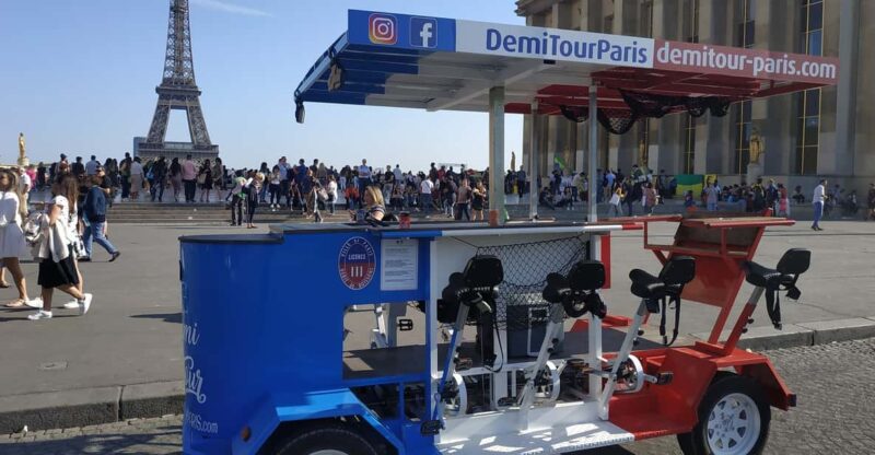 Paris: 1.5-Hour Eiffel Tower Beer Bike Tour - Limitations and Considerations Based on Reviews