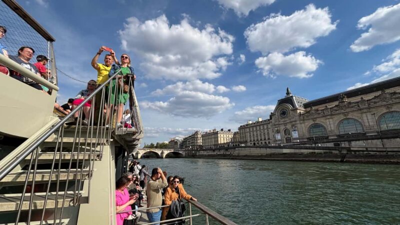 Paris: 1-Hour Seine Cruise departing from the Eiffel Tower - The Top Deck: The Best Spot for Photos and Views