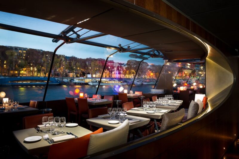 Paris: 3-Course-Dinner Cruise with Wine on the Seine River - Scenic Landmarks Passed During the Cruise