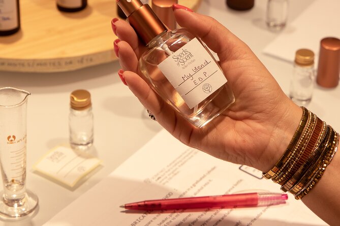 Paris 4 : Fragrance Creation Workshops - Vegan Perfumes - What You Create: Your Personalized Fragrance and Trial Bottles