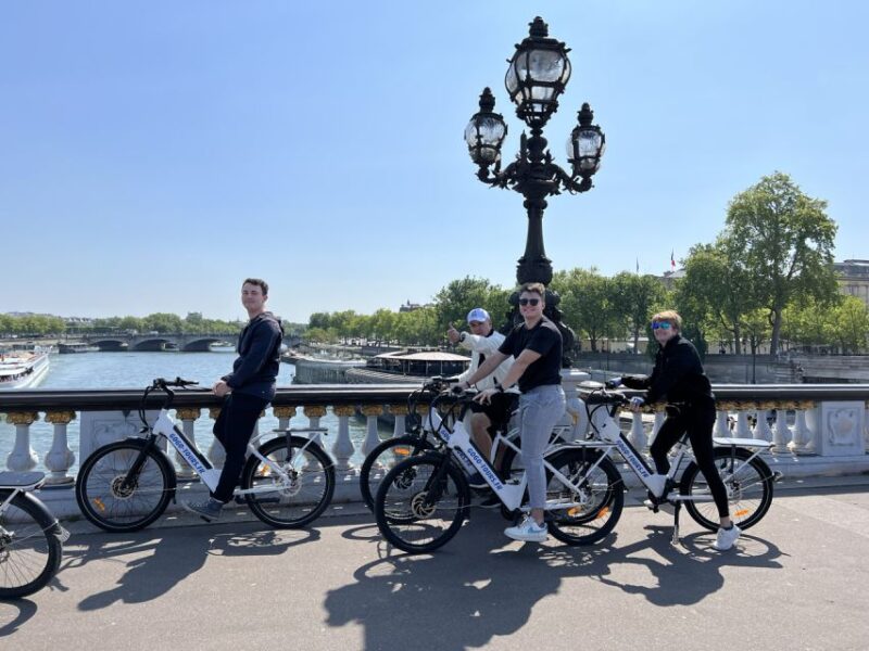 Paris: Afternoon E-Bike Guided Small Group Tour - Strolling Along the Champs-Élysées