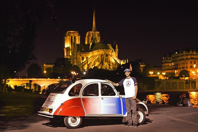 Paris and Montmartre 2CV Tour by Night with Champagne - Discover the Magic of Paris by Night in a Classic 2CV