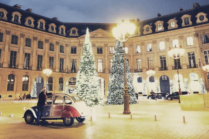 Paris and Montmartre 2CV Tour by Night with Champagne - The Experience in Vintage French Style