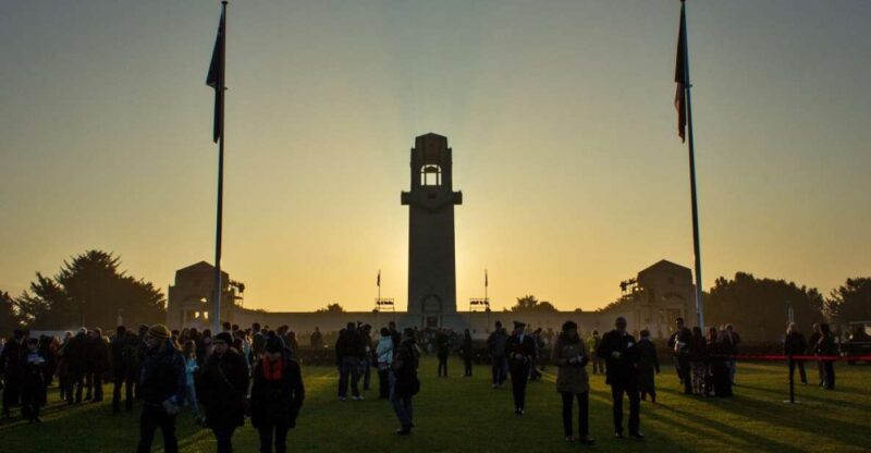 Paris: Anzac Day Day Tour to Villers Bretonneux - Paying Respect at Adelaide Cemetery