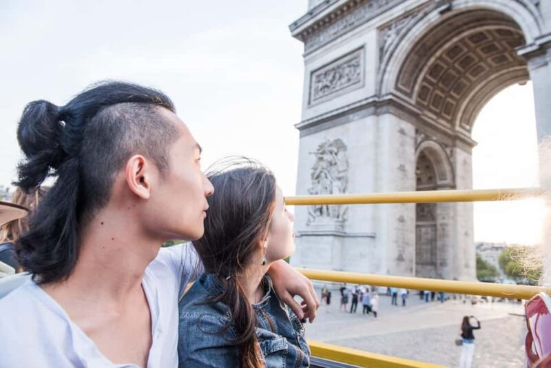 Paris: Arc de Triomphe Ticket & Big Bus Hop-on Hop-off Tour - Practical Meeting Points and Tour Logistics