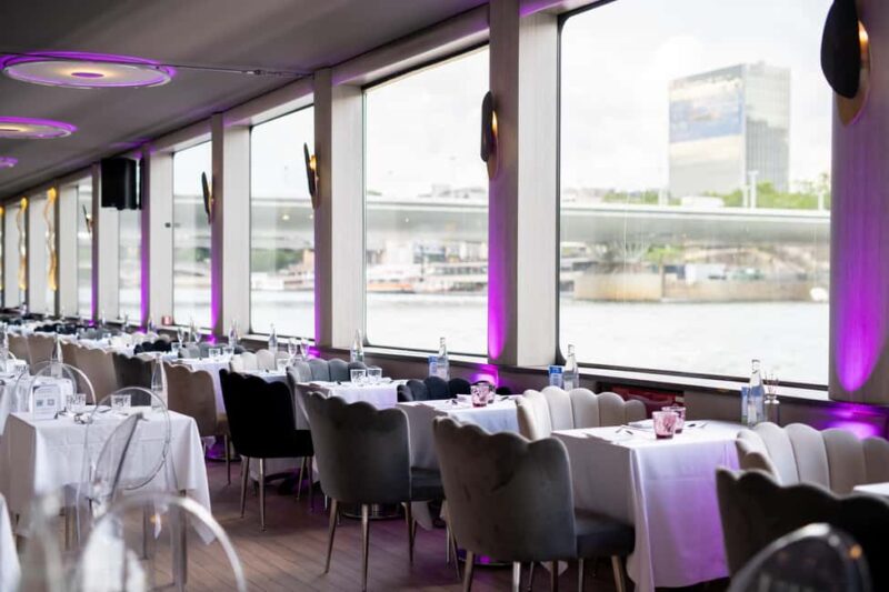 Paris: Bastille Day Fireworks Dinner Cruise with Drinks - Key Points