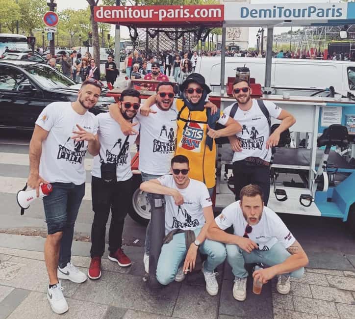 Paris: Beer Bike Bar With Drinks Included - Booking Flexibility and Cancellation Policy