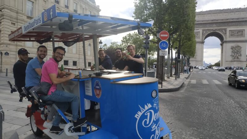 Paris: Beer Bike Bar With Drinks Included - Considerations for Potential Participants