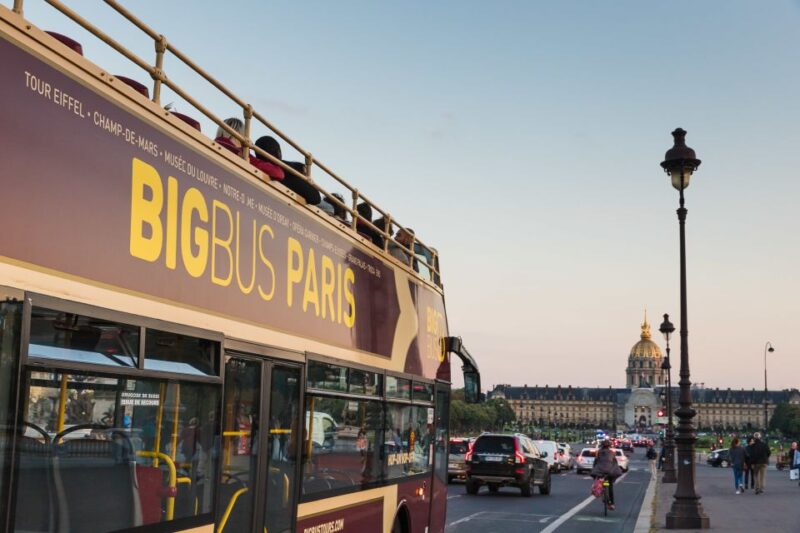 Paris: Big Bus Hop-on Hop-off Tour and Seine River Cruise - Discover Paris with the Big Bus Hop-on Hop-off Tour and Seine River Cruise