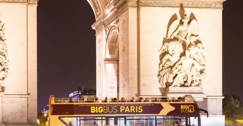 Paris: Big Bus Hop-on Hop-off Tour & Panoramic Night Tour - The Inclusion of a Seine River Cruise