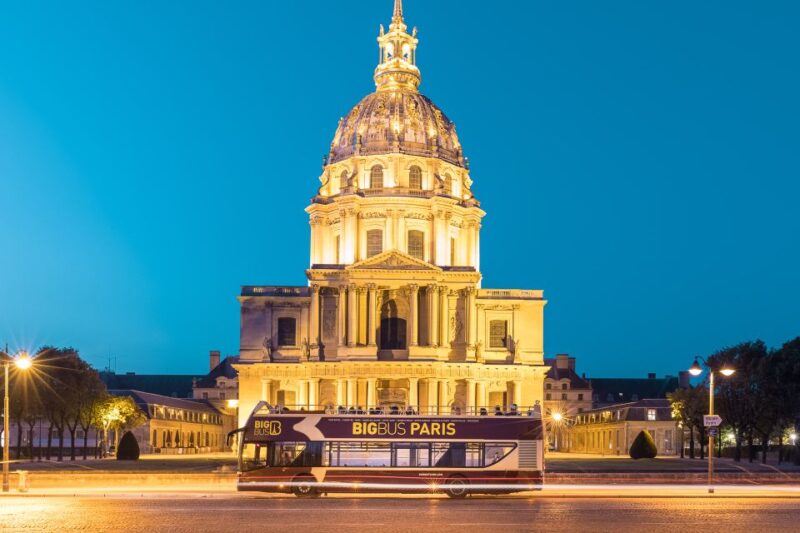 Paris: Big Bus Hop-on Hop-off Tour & Panoramic Night Tour - The Tour’s Strengths and Limitations