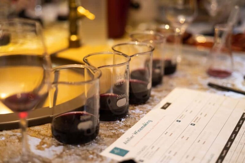 Paris: Blending Workshop in French - Making Your Own Wine: The Core of the Workshop