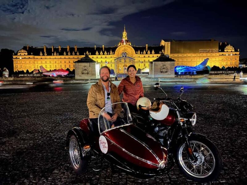 Paris by Night Sidecar Tour - The Route and Key Stops of the Tour