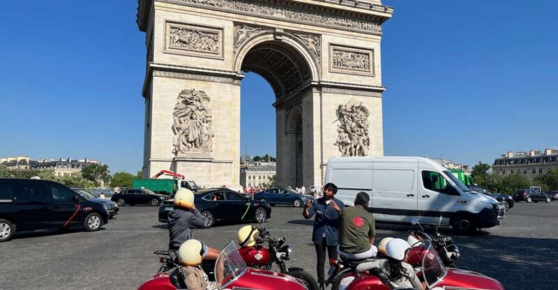 Paris by sidecar 1HR Tour - Discover Paris in 1 Hour on a Sidecar Tour
