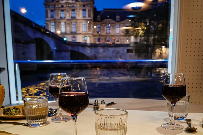 Paris Capitaine Fracasse 3 Course Seine River Dinner Cruise - The Top Deck: Open-Air Views
