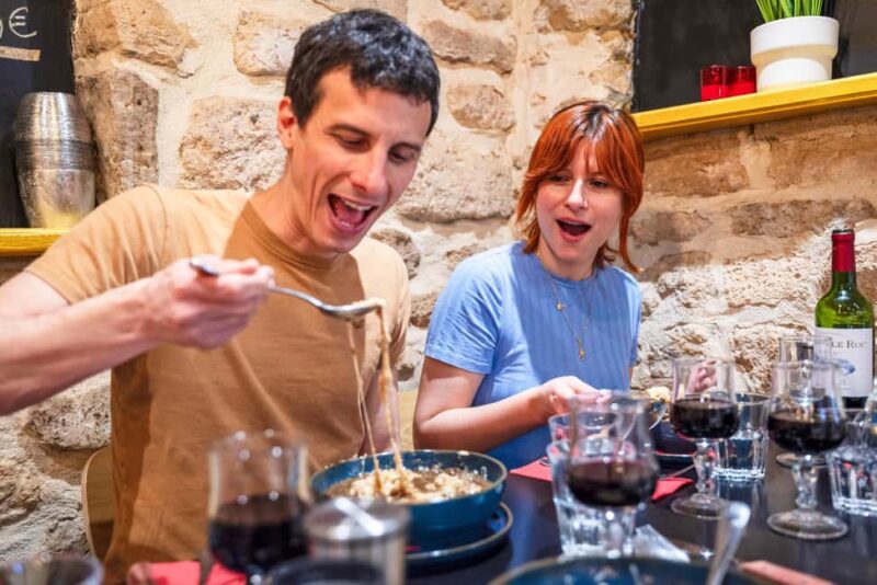 Paris: Champagne and Oysters Food Tour - Cheese Sampling at Paris Oldest Covered Market