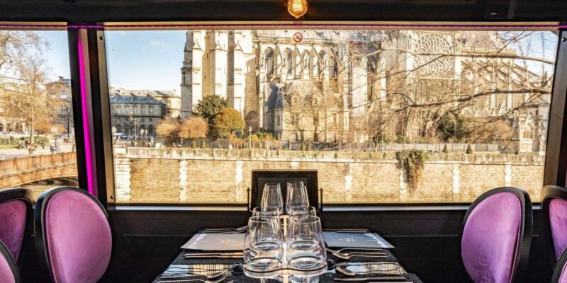 Paris: Champs Elysées Bus Toqué w/Lunch & Glass of Champagne - Limitations and Considerations