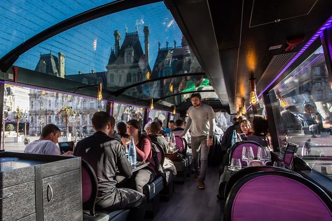 Paris Champs-Elysées lunch by panoramic bus - Unique Experience of the Parisian Landmarks from a Double-Decker Bus