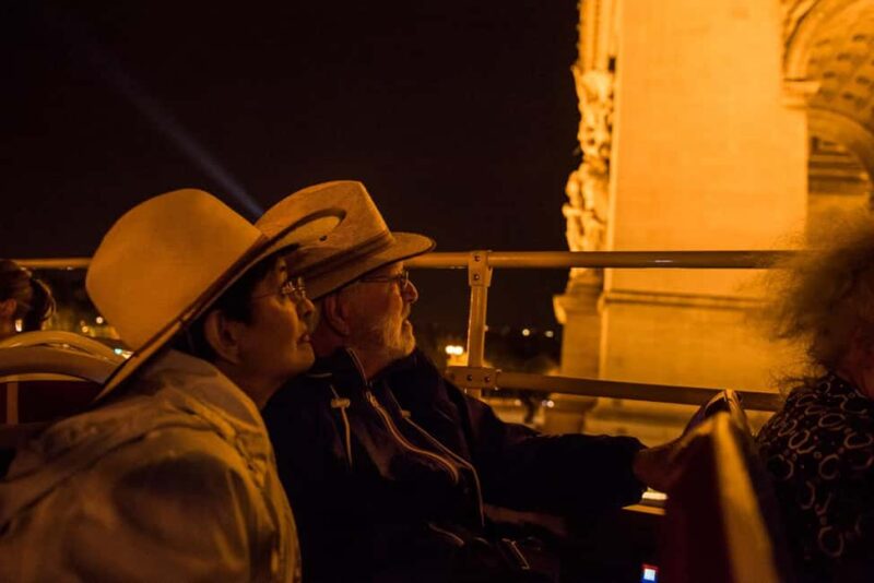 Paris: Christmas Lights Night Tour by Open-Top Bus - The Route and Major Landmarks Visited