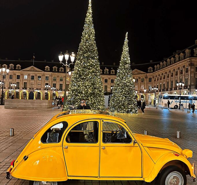 Paris: Christmas tours in 2CV - Key Points