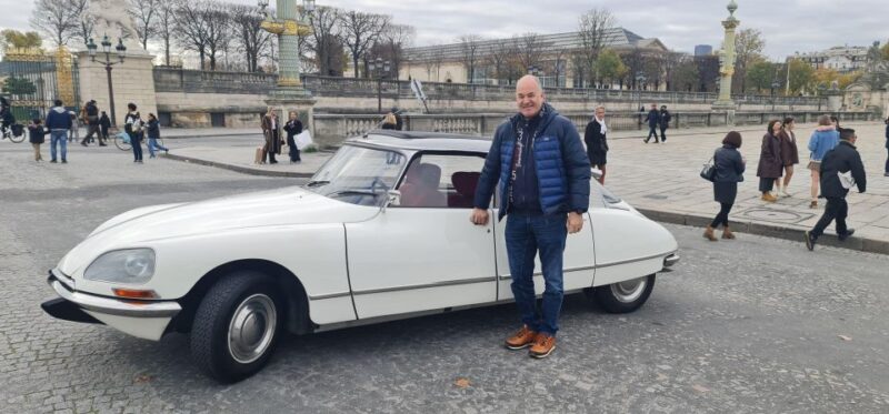 Paris: City Discovery Tour by Vintage Citroën DS Car - Experience the Charm of Paris in a Vintage Citroën DS