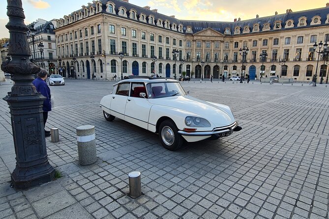 Paris City Tour 3h00 Citroën DS Vintage with Open Roof - Practical Details of the Tour