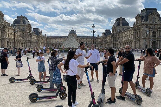 Paris City Tour by E-Scooter with Fun Guide (Small groups) - Starting Point in the 5th District of Paris