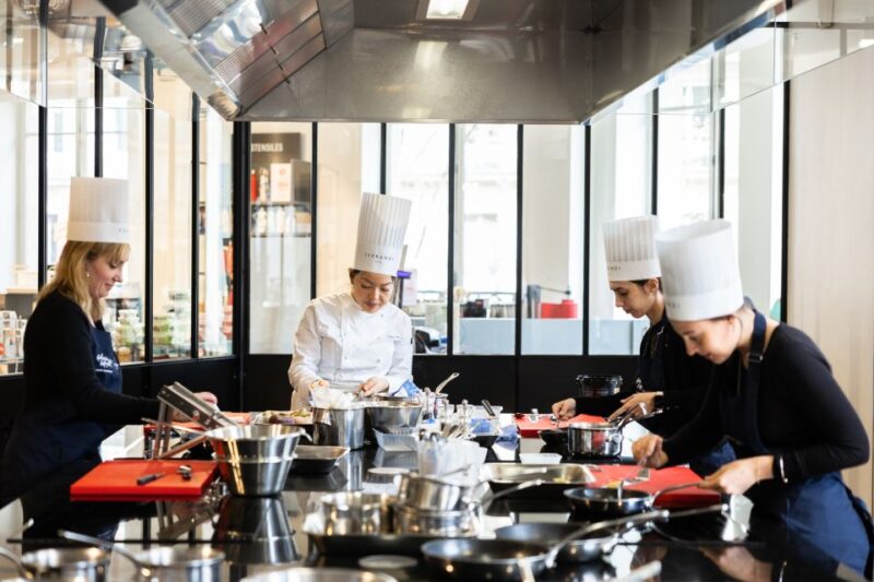 Paris: Cooking Class with Ferrandi at Galeries Lafayette - Practical Details: Group Size, Languages, and Cancellation Policy