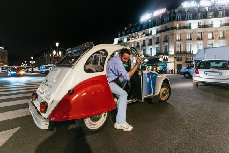 Paris: Discover Paris by Night in a Vintage Car with a Local - Practical Details: Timing, Accessibility, and Booking